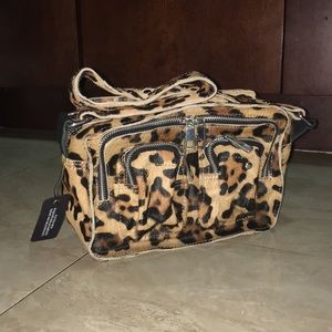 NUNOO Ellie Leopard Pony Bag